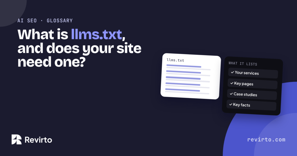 What is llms.txt (and does your site need one)?